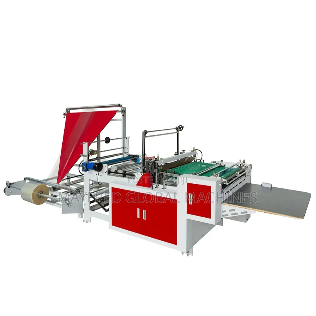 Side Sealing and Cutting Machine With Folder