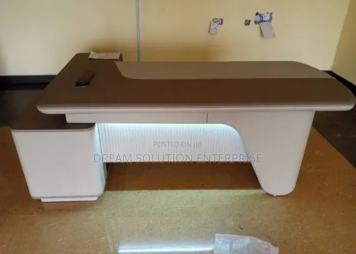 Standard Executive Office 2 Meter Table With Extension and Light