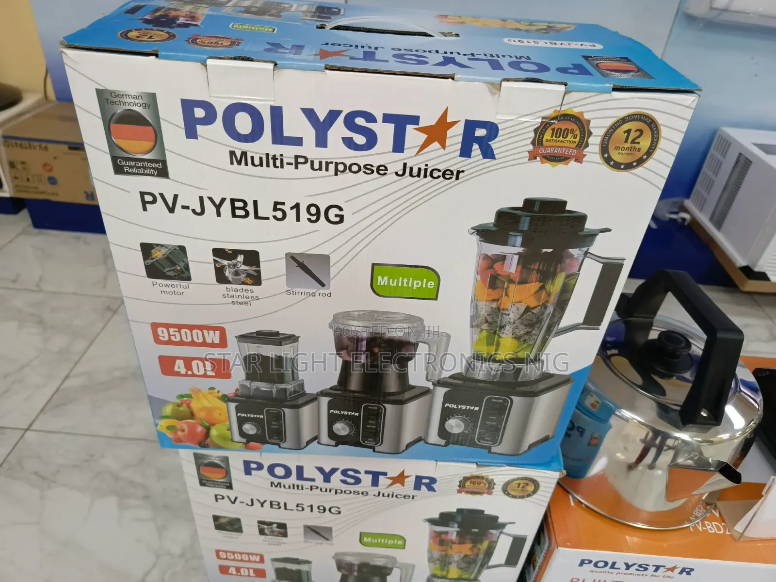 3in1 Commercial Blender Polystar