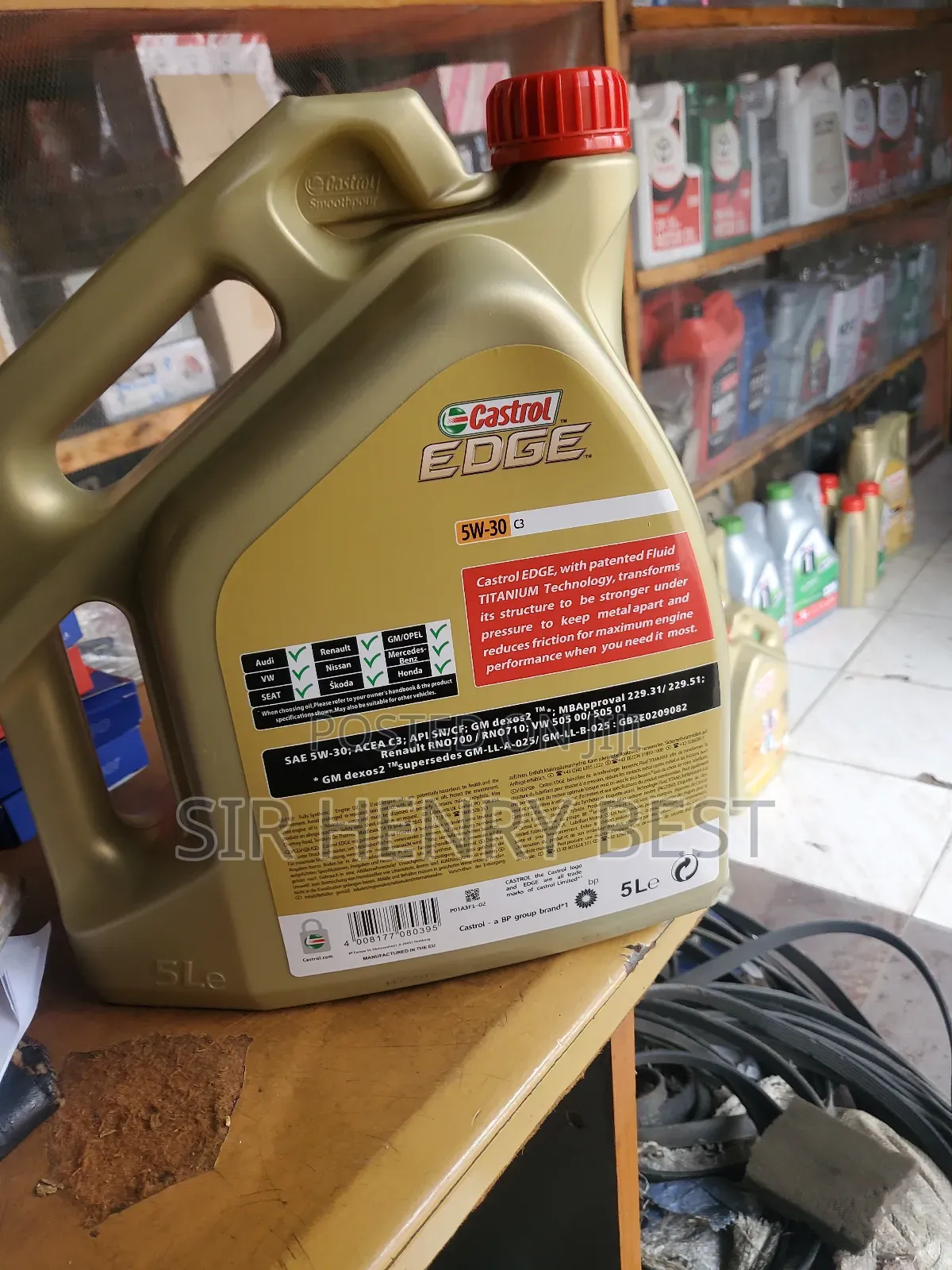 Castrol Edge 5w 30 .Gasoline/Petrol,Diesel Hybrid