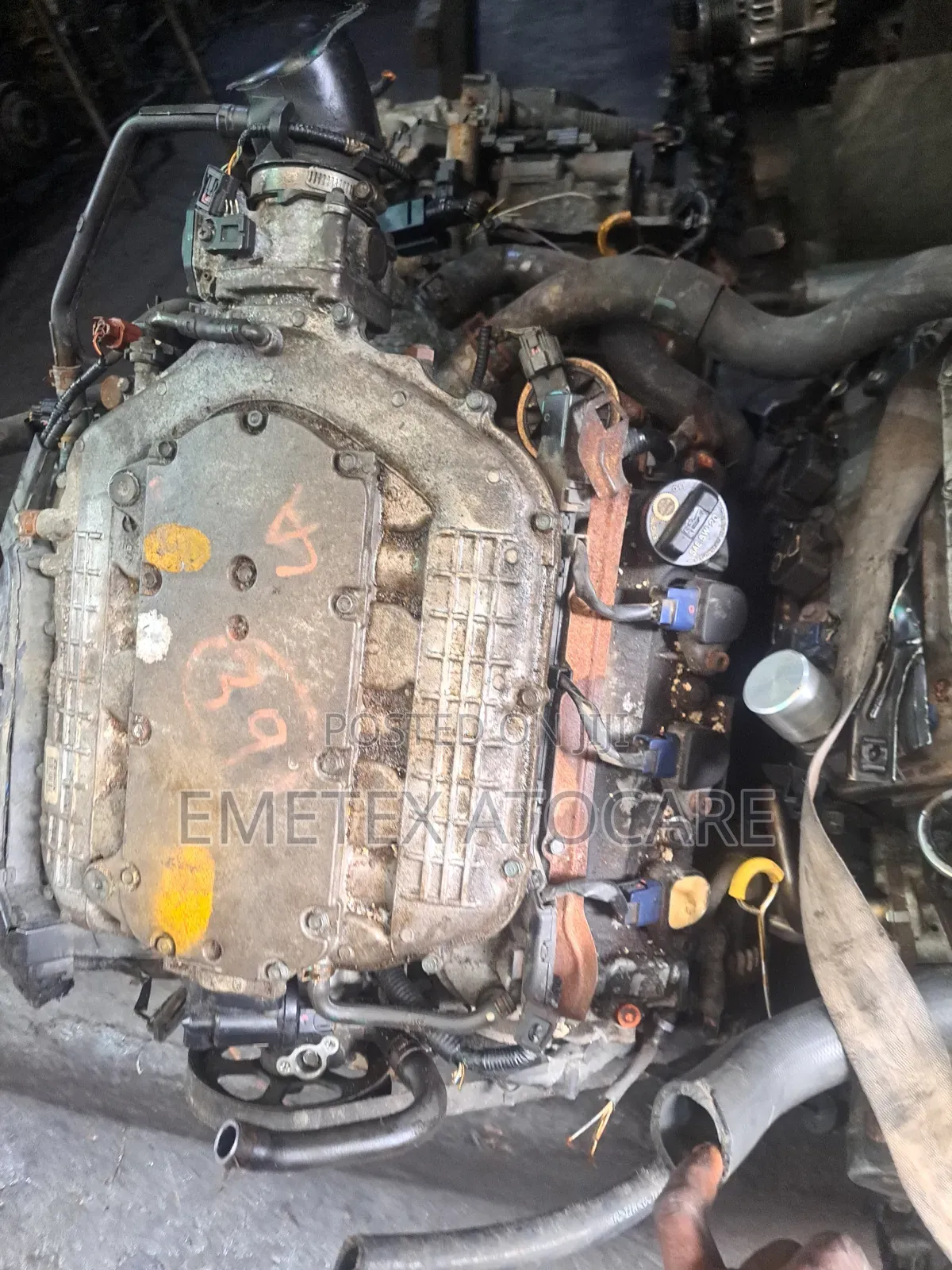 Complete Engine and Gearbox for Acura MDX 2007 V6 One Side Sensor