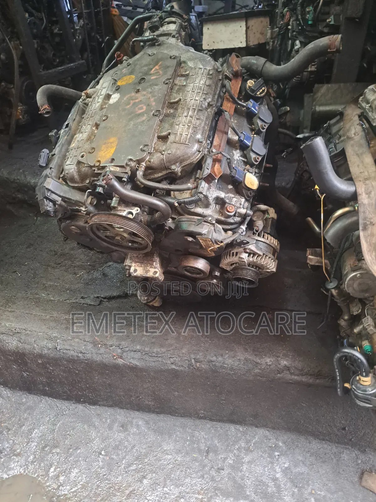 Complete Engine and Gearbox for Acura MDX 2007 V6 One Side Sensor