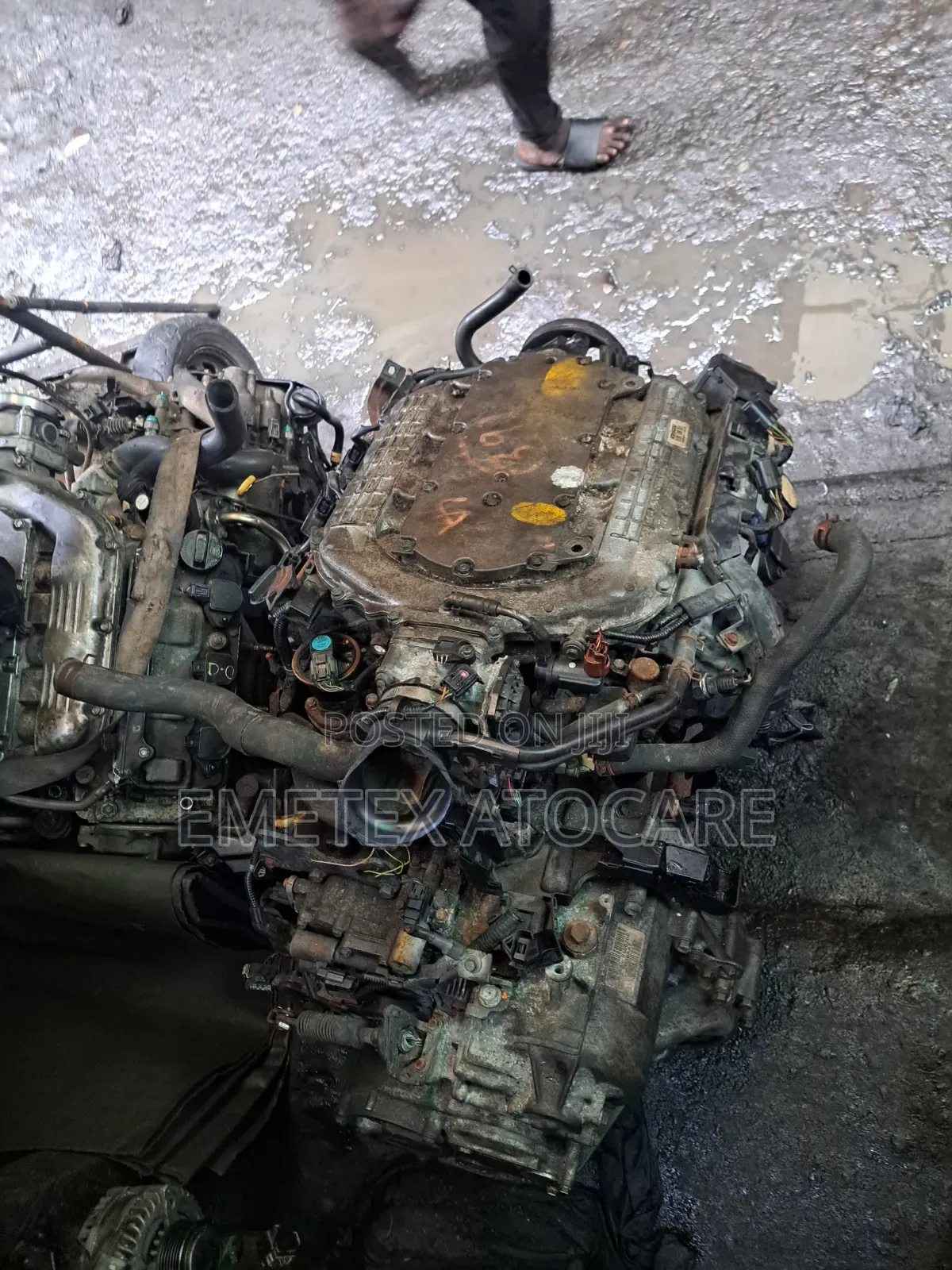 Complete Engine and Gearbox for Acura MDX 2007 V6 One Side Sensor