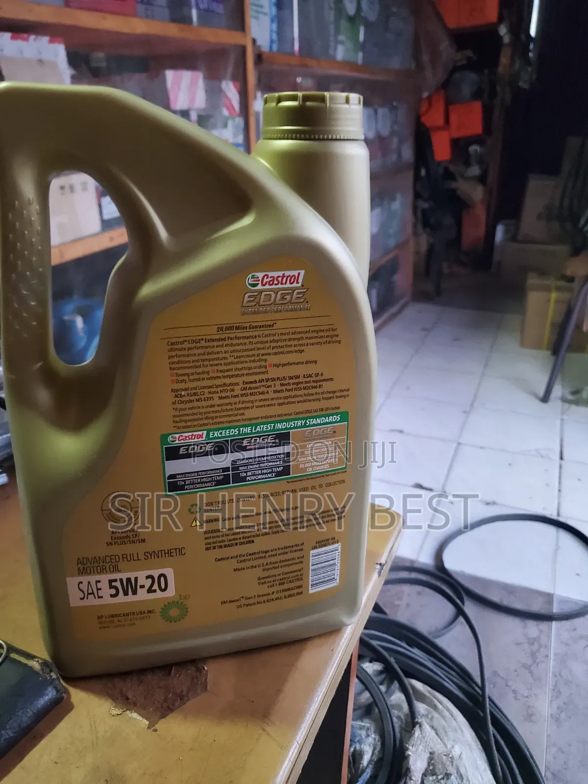Castrol Edge 5w 20 Engine Oil