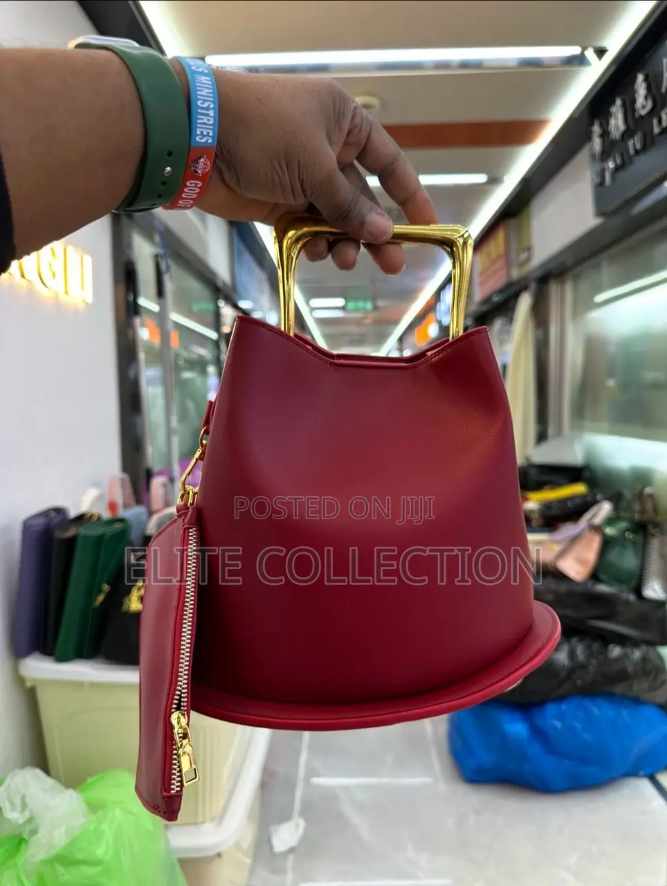 Luxury Dafengli Bag With Extra Purse Available in Colour Displayed