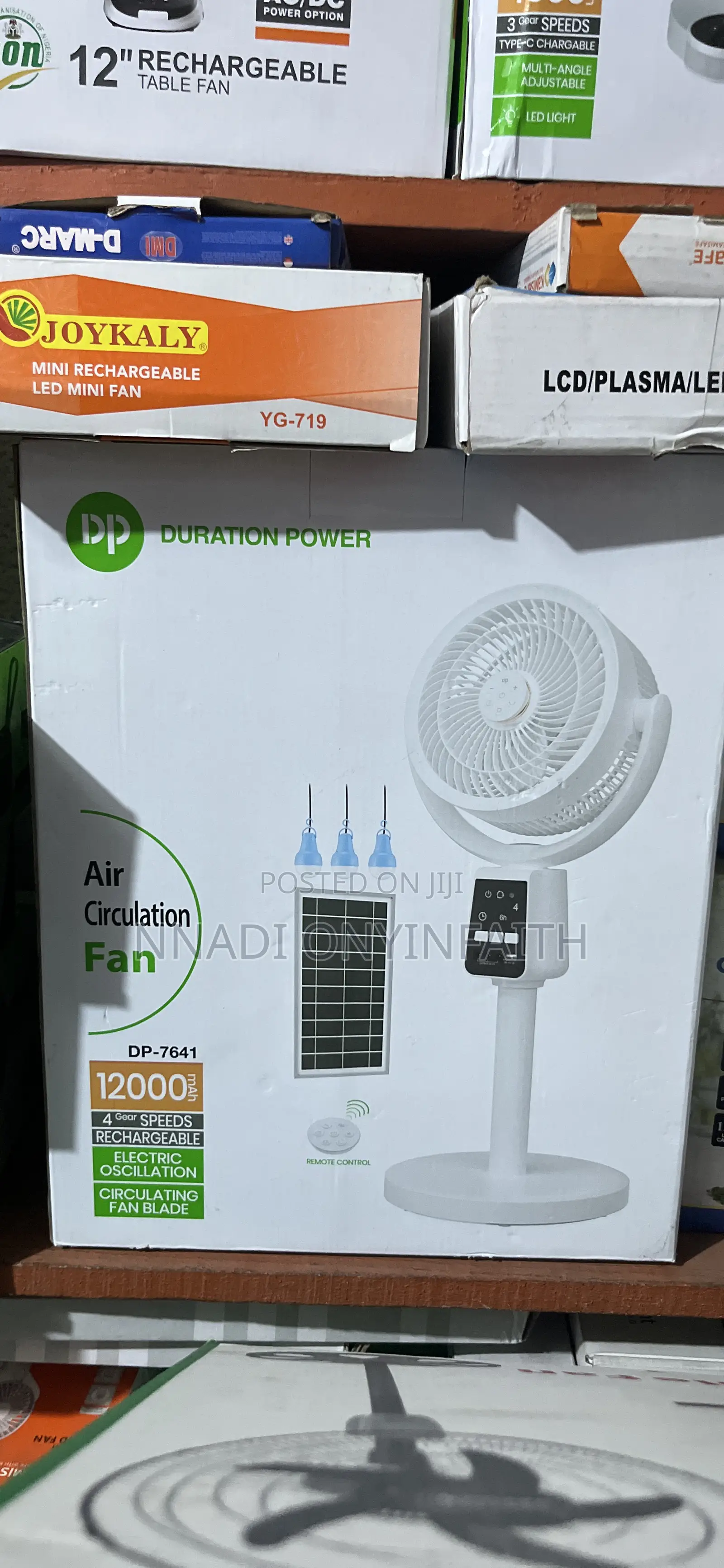 Dp Rechargeable Fan