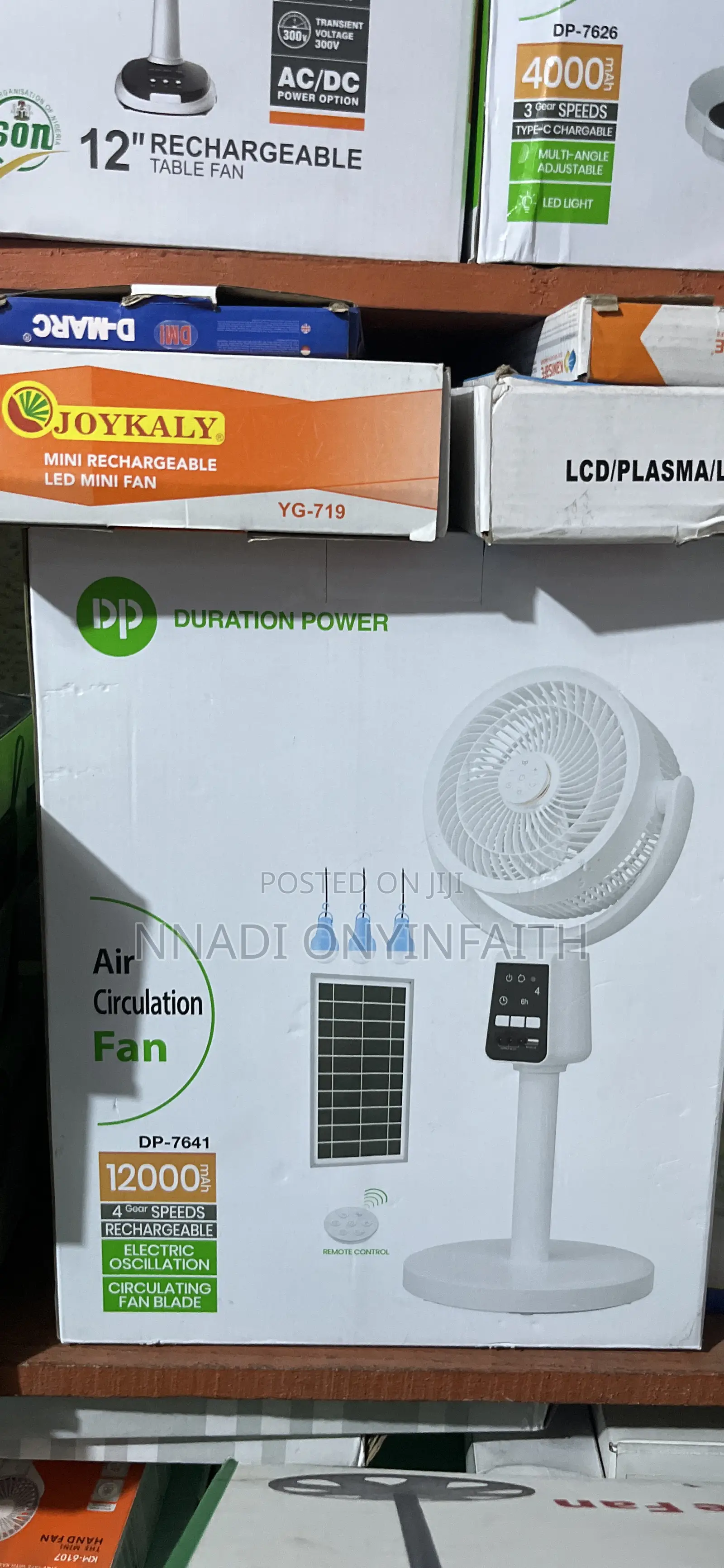 Dp Rechargeable Fan