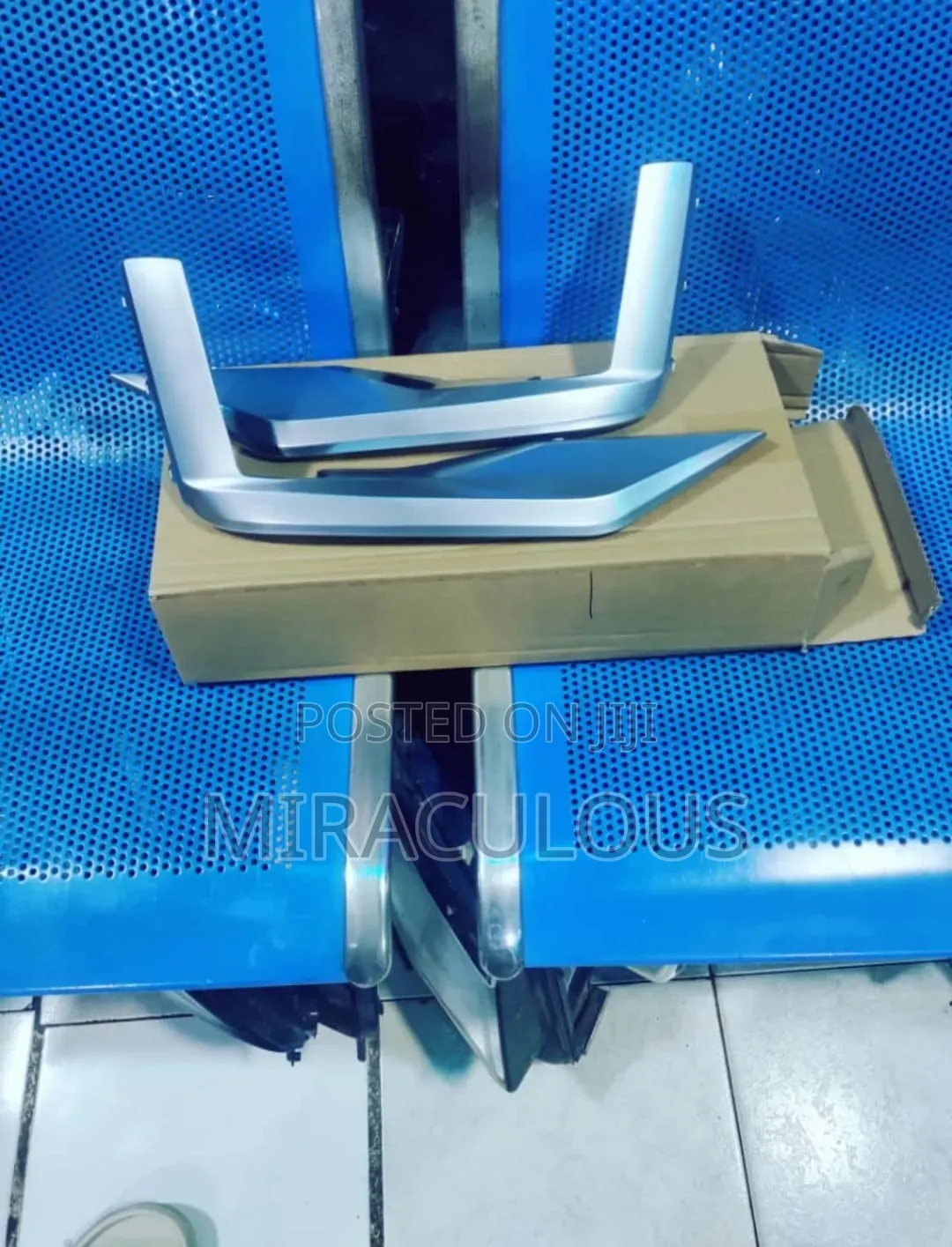 Front Bumper Chrome Cadillac Escalade 2022 Model Set