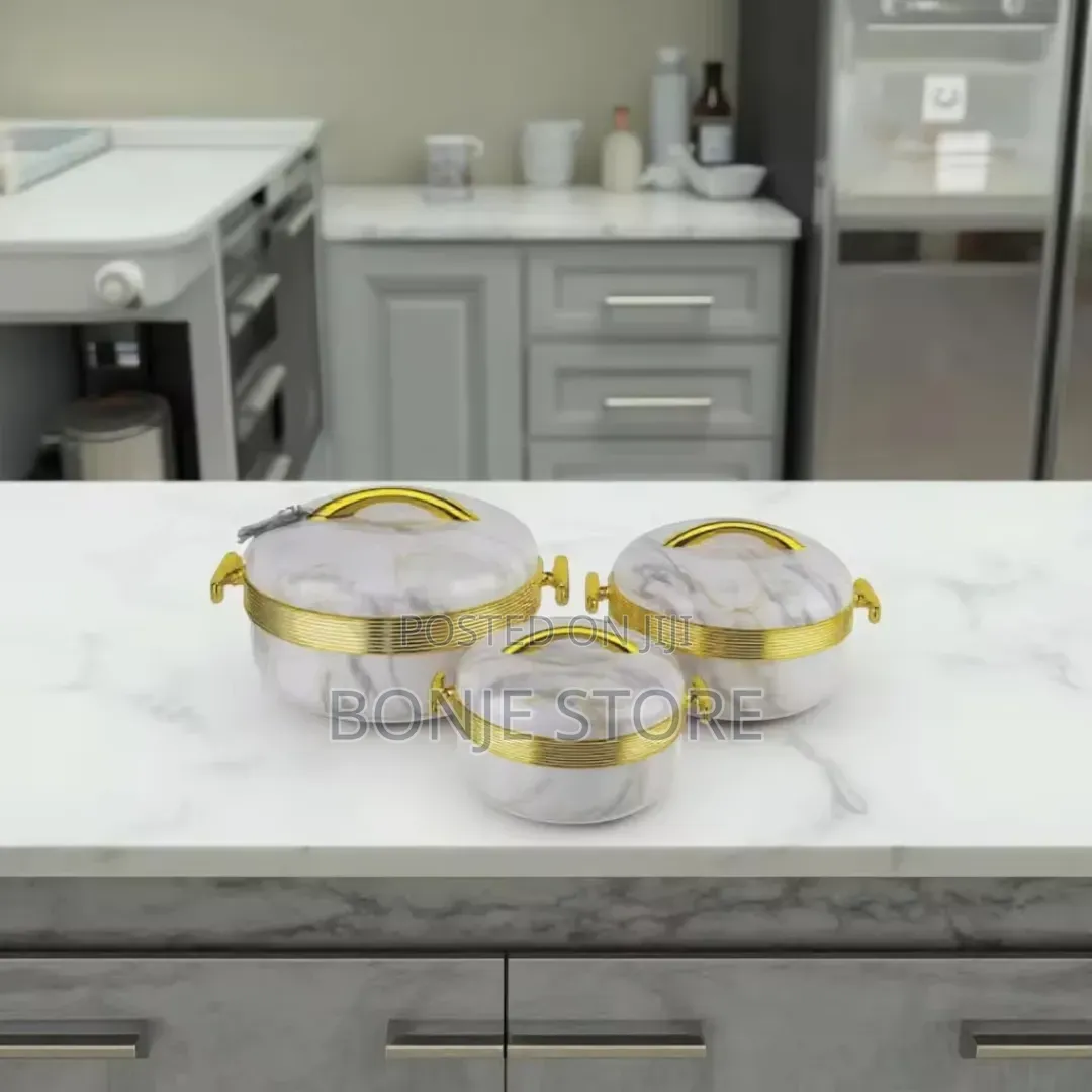 3pcs Luxury Unique Insulated Casserole Food Warmer