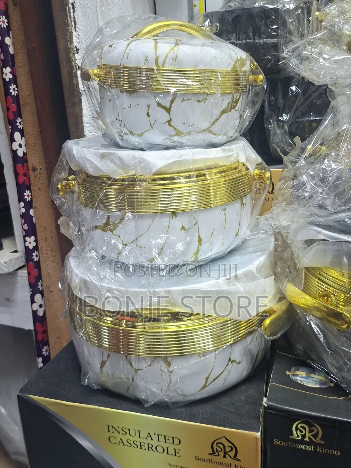 3pcs Luxury Unique Insulated Casserole Food Warmer