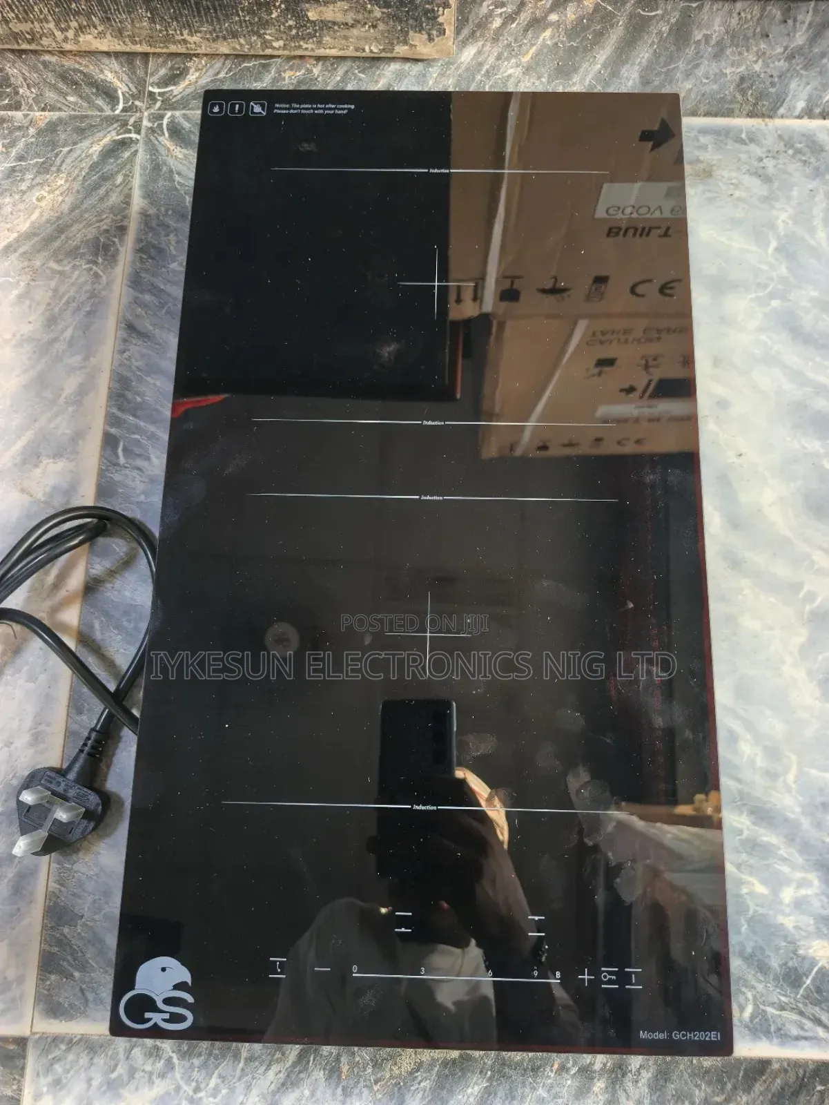 Original Gs Inbuilt Induction 2 Burners Premium Luxury Electric Cooker