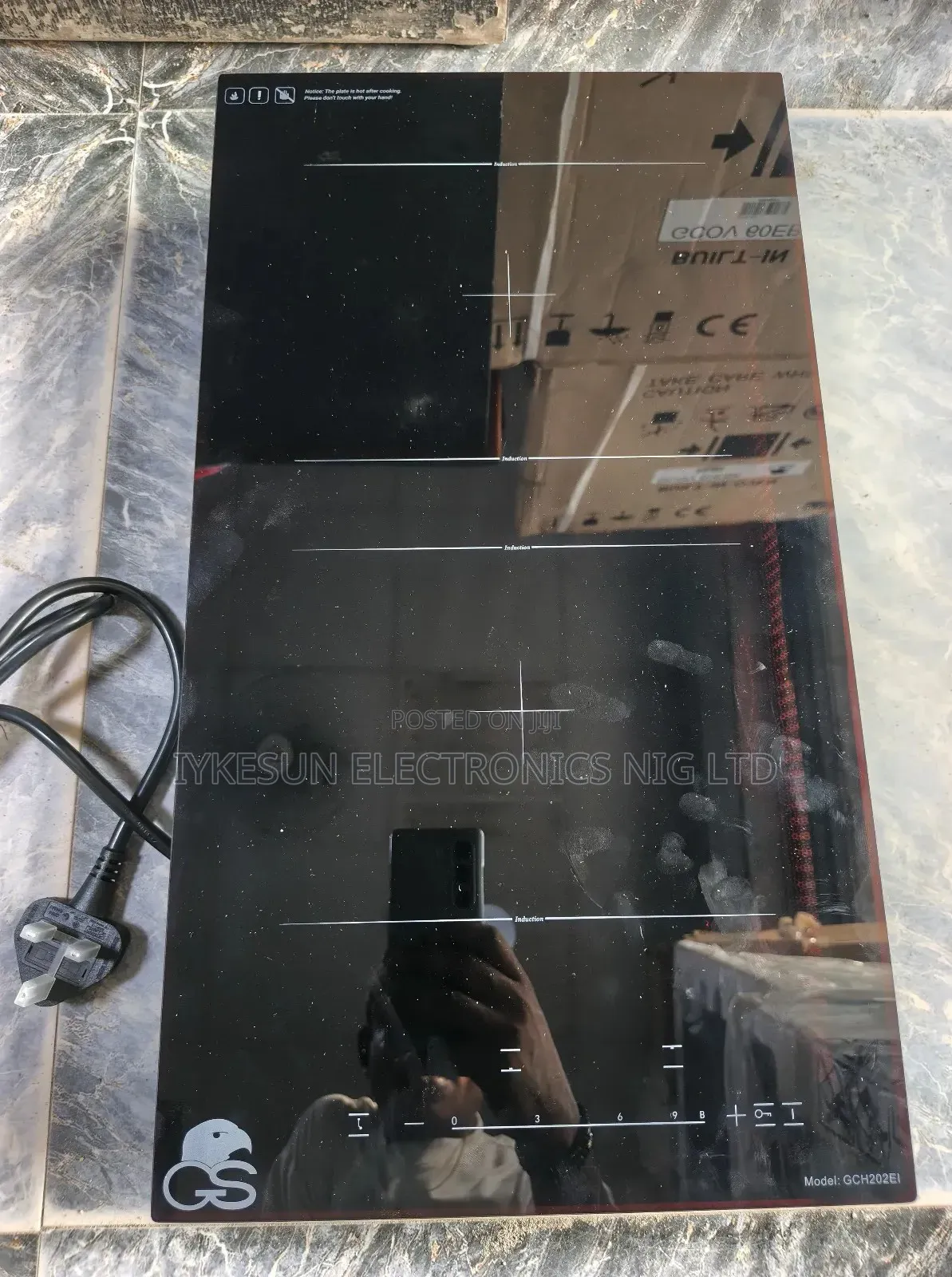 Original Gs Inbuilt Induction 2 Burners Premium Luxury Electric Cooker