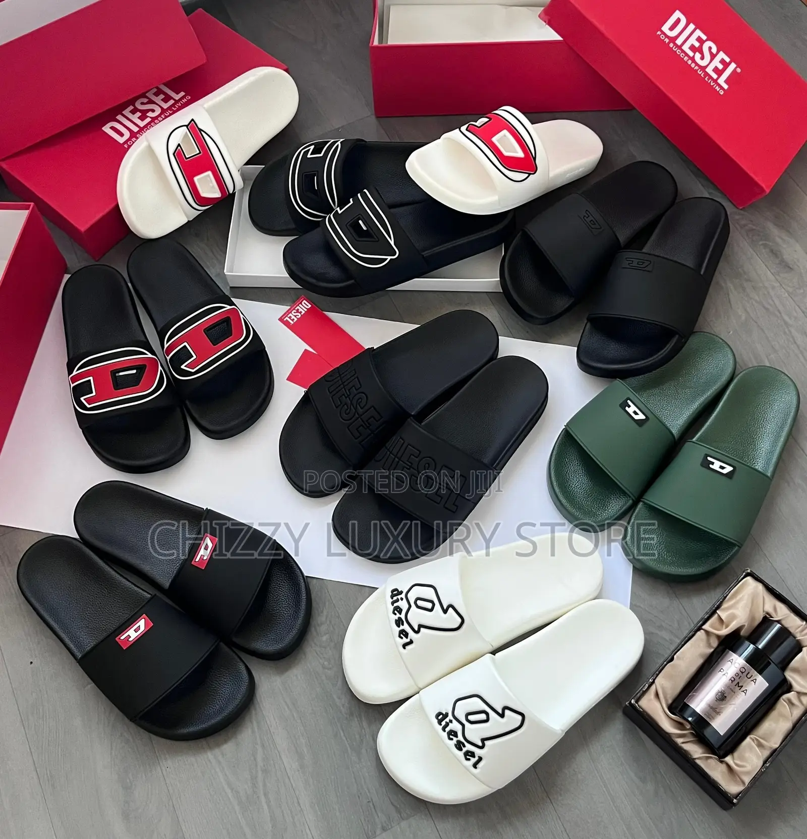Diesel Quality Luxury Men Slides