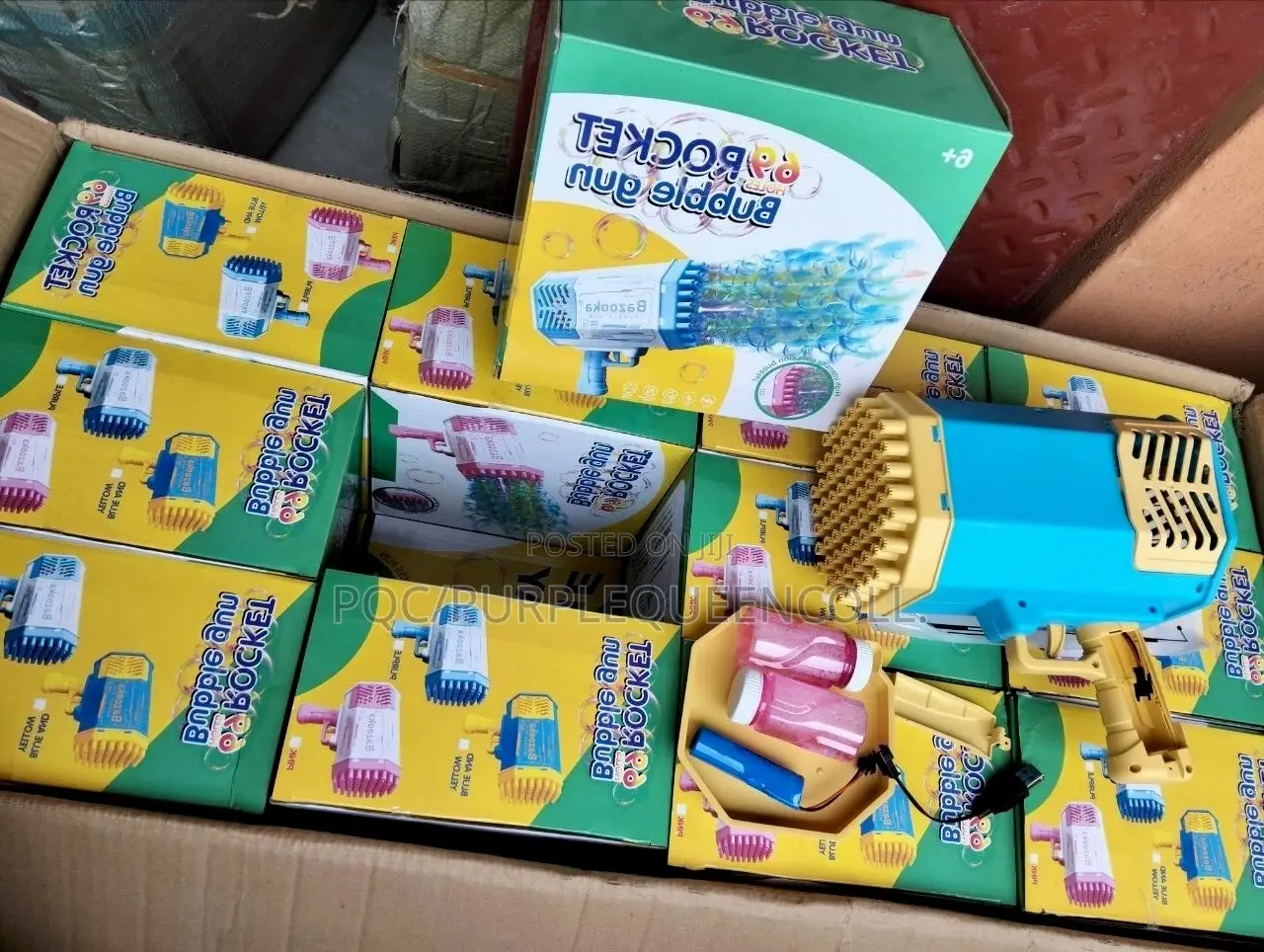 69 Hole Water Bubble Gun