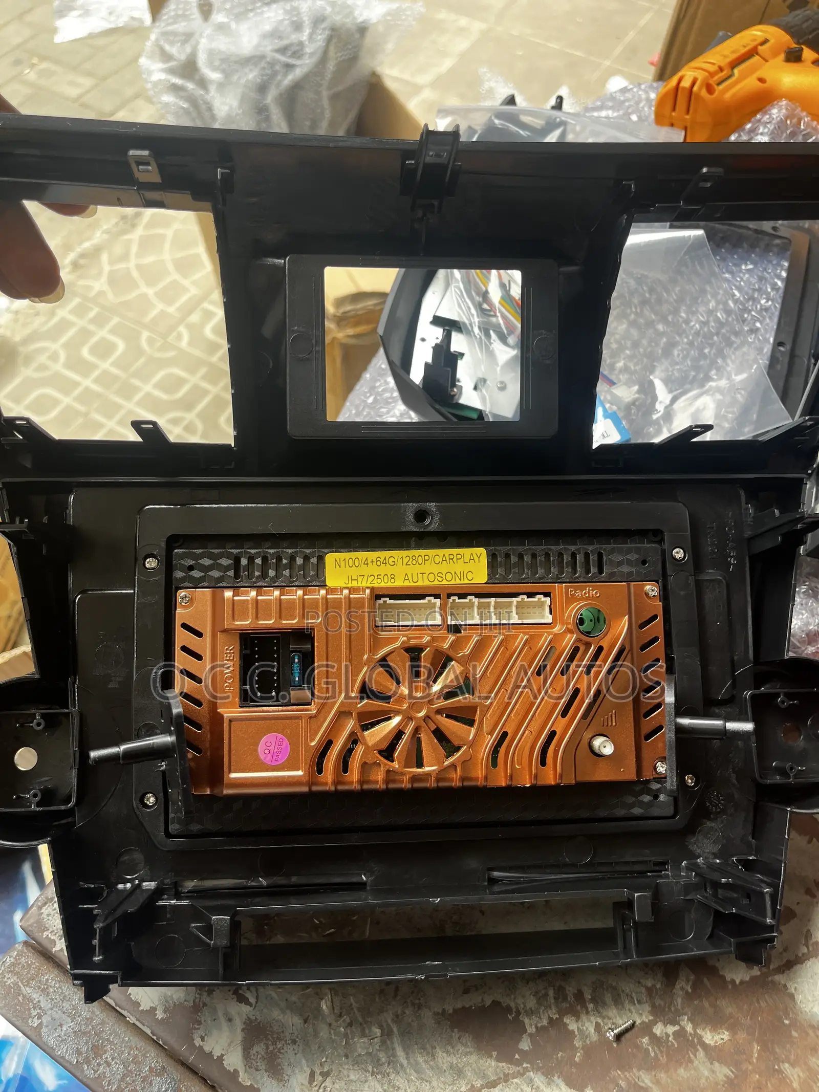 Original Android Screen With Car Play for Toyota Venza 2010 to 014
