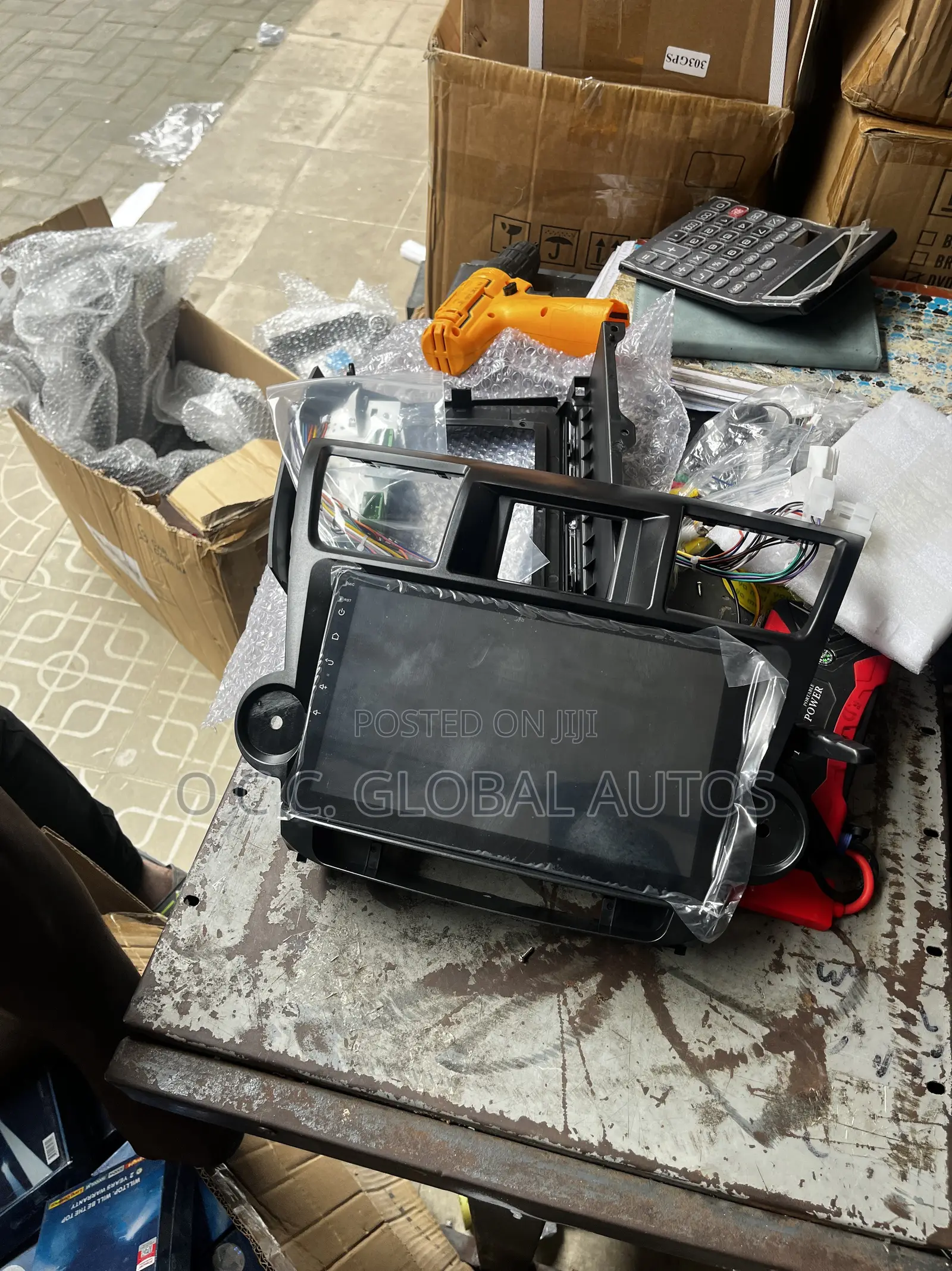 Original Android Screen With Car Play for Toyota Venza 2010 to 014
