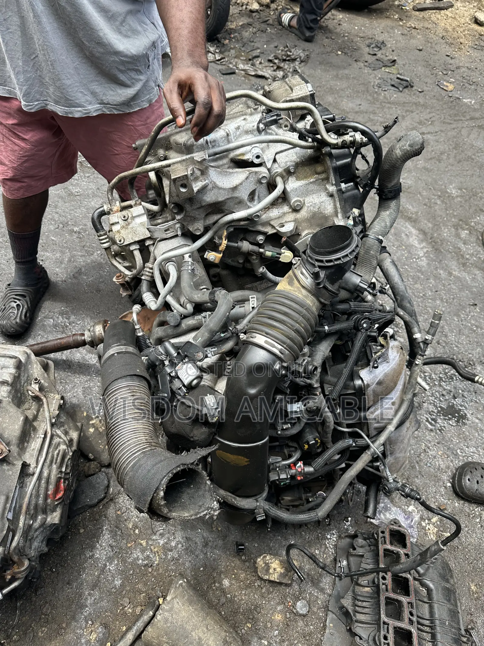 Complete Engine Range Rover Evoque 2013 Turbo Charger Sold With A