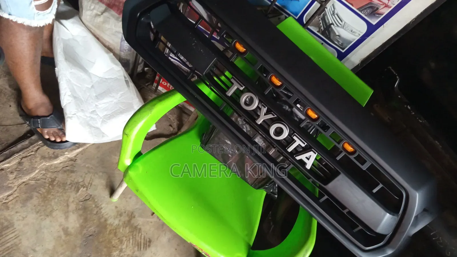 Toyota Tacoma From Grille