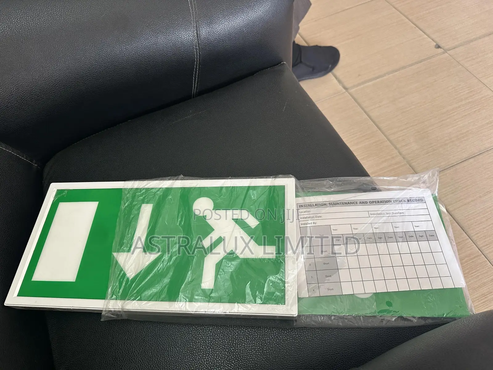 Eterna Slim Led Maintained Emergency Exit Box