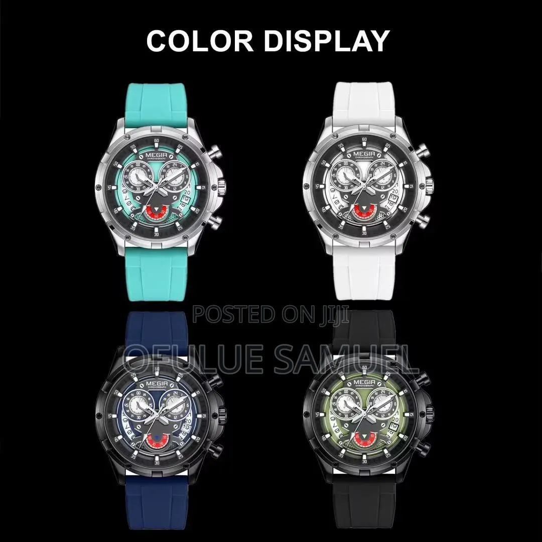 Megir Chrograph Wristwatch