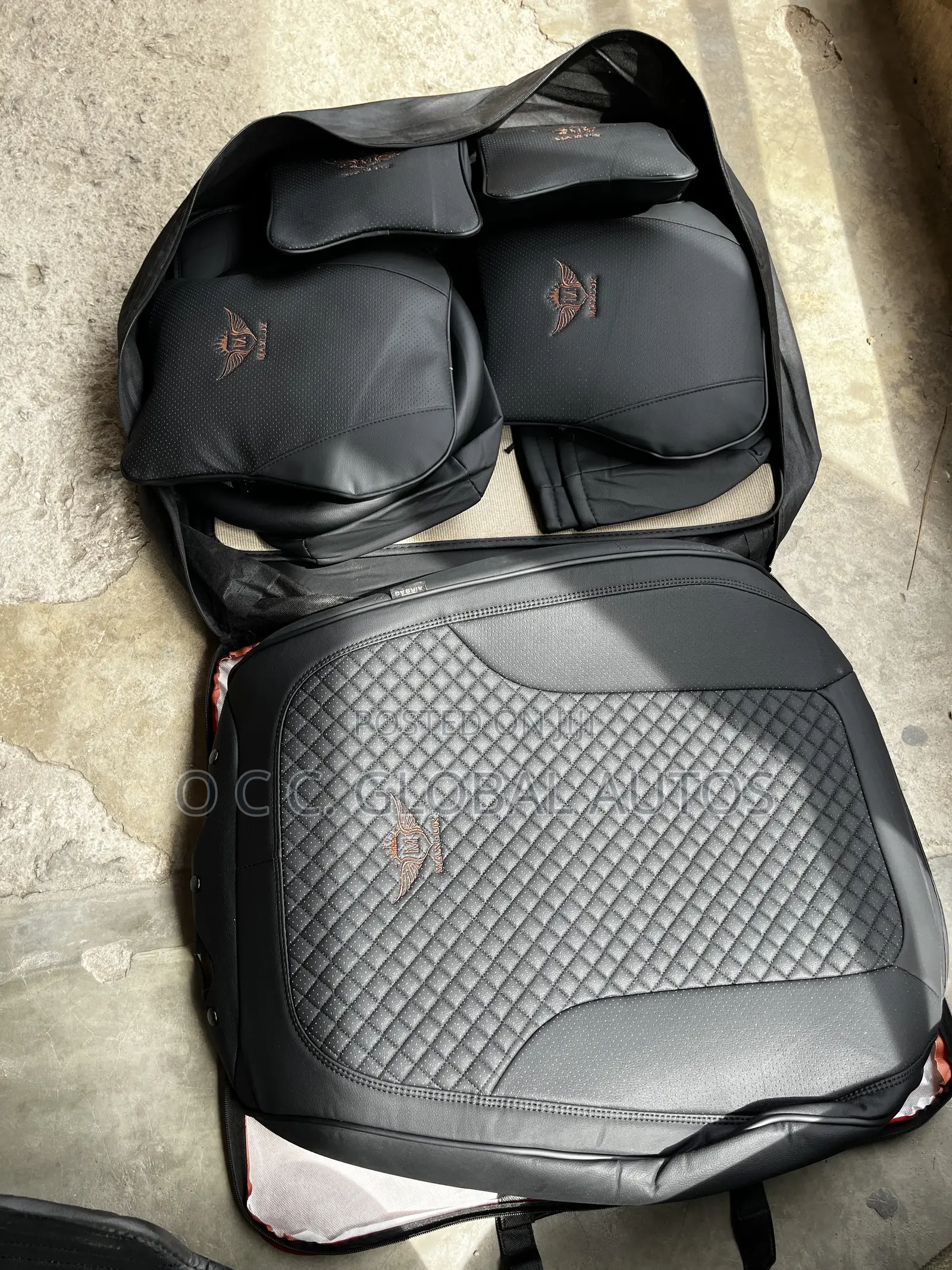Original Seat Covers and Foot Matt for Toyota Venza 2010 to 2014 Model