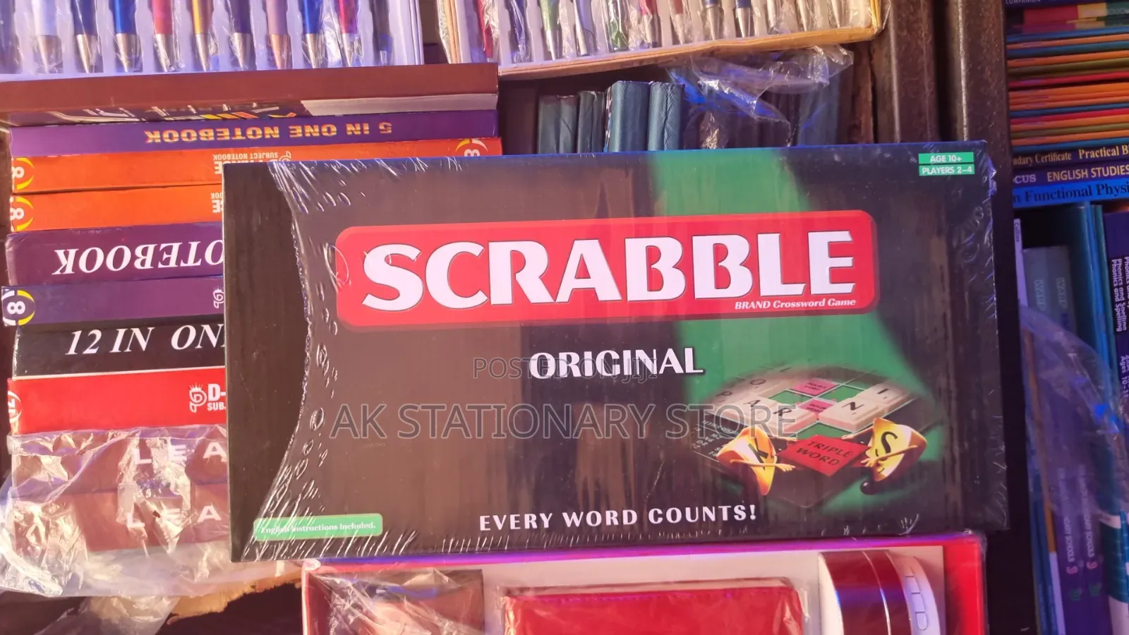 Scrabble Board Spelling Game Medium And Big Size