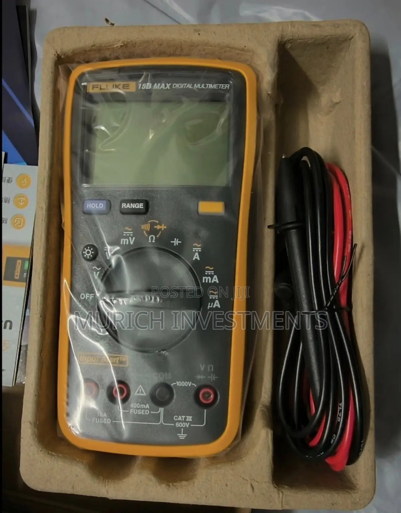 Fluke 15b Max Digital Multimeter – Cat Iii 600v
