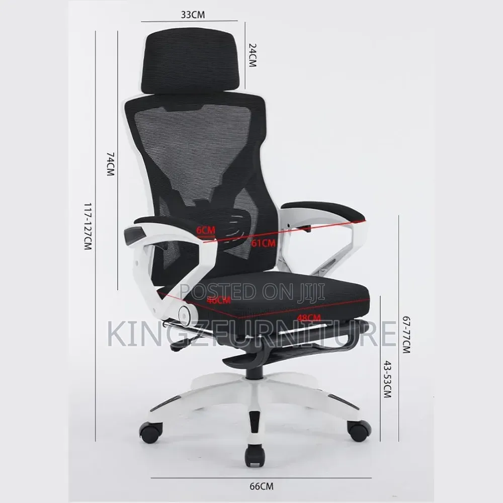 Breathable, Ergonomic Chair,