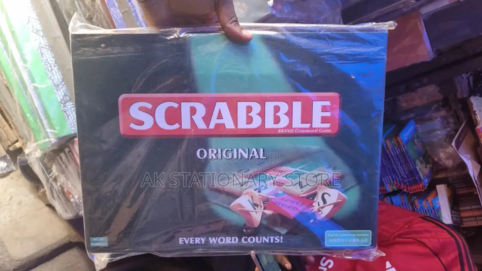 Scrabble Board Spelling Game Medium And Big Size