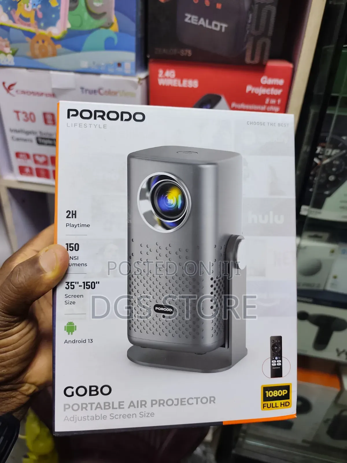 Porodo Gobo Portable Air Projector