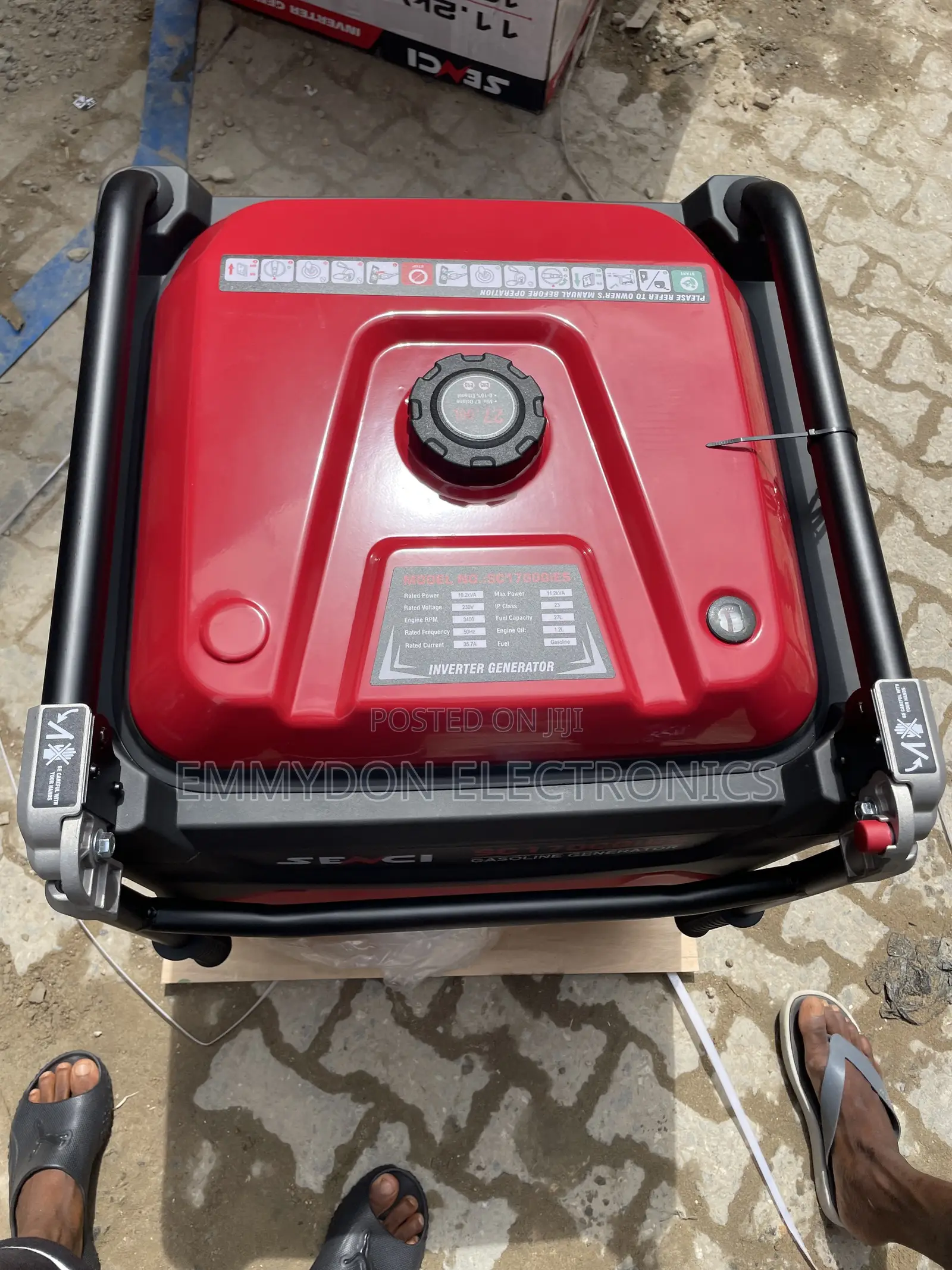 Senci Sc17000ies 11.2kva Generator With Electric Key Start