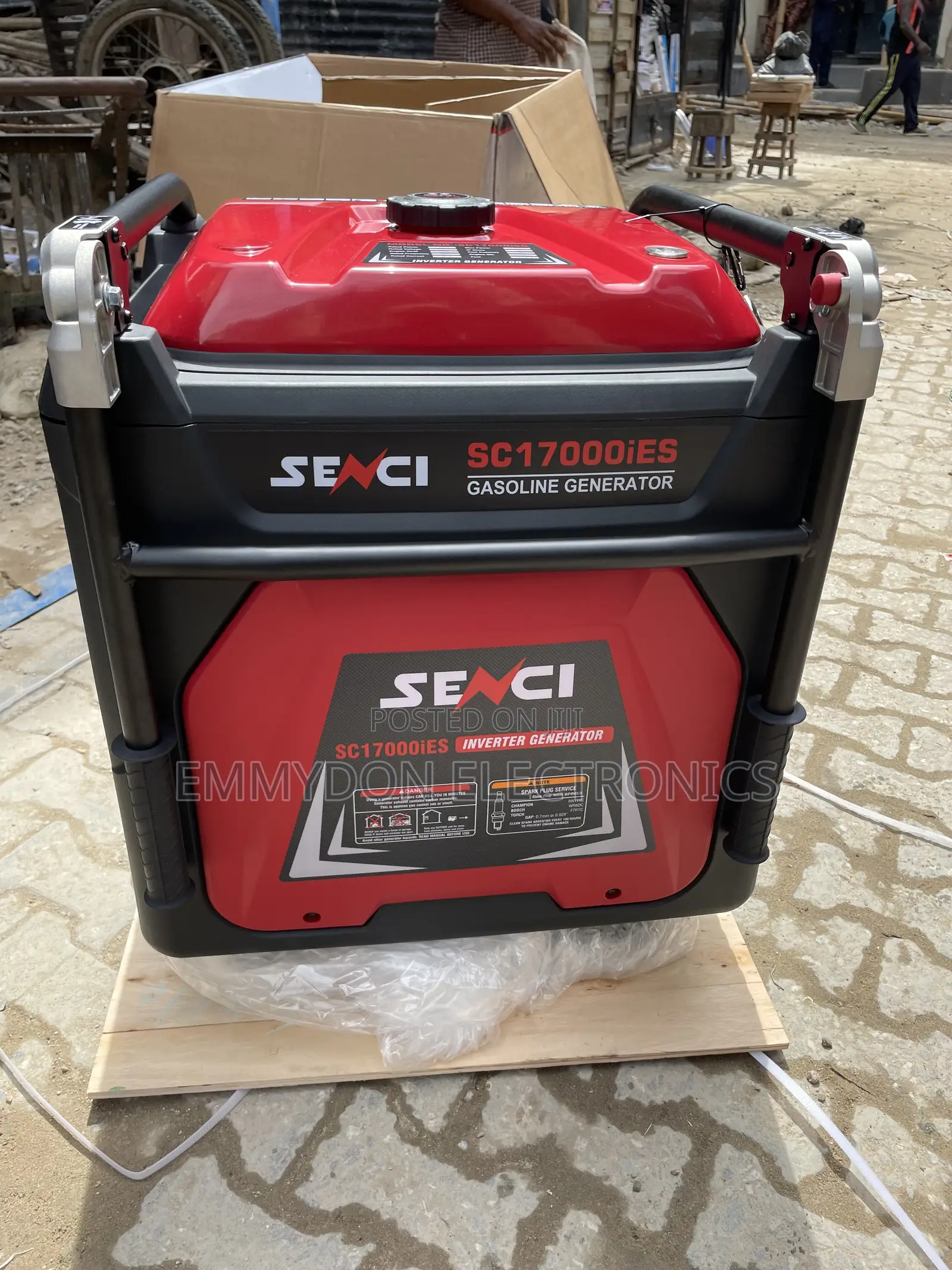 Senci Sc17000ies 11.2kva Generator With Electric Key Start