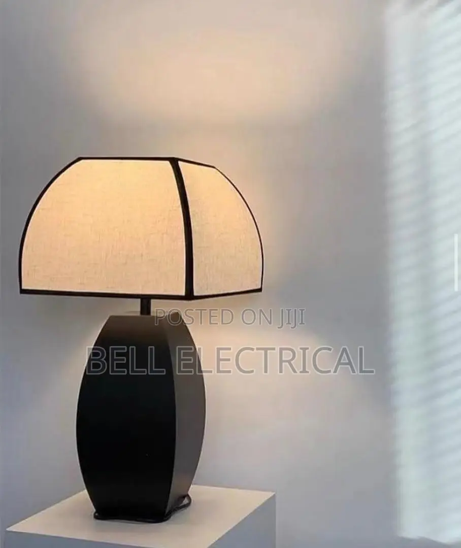 Modern Simple Led Fabric Table Lamp