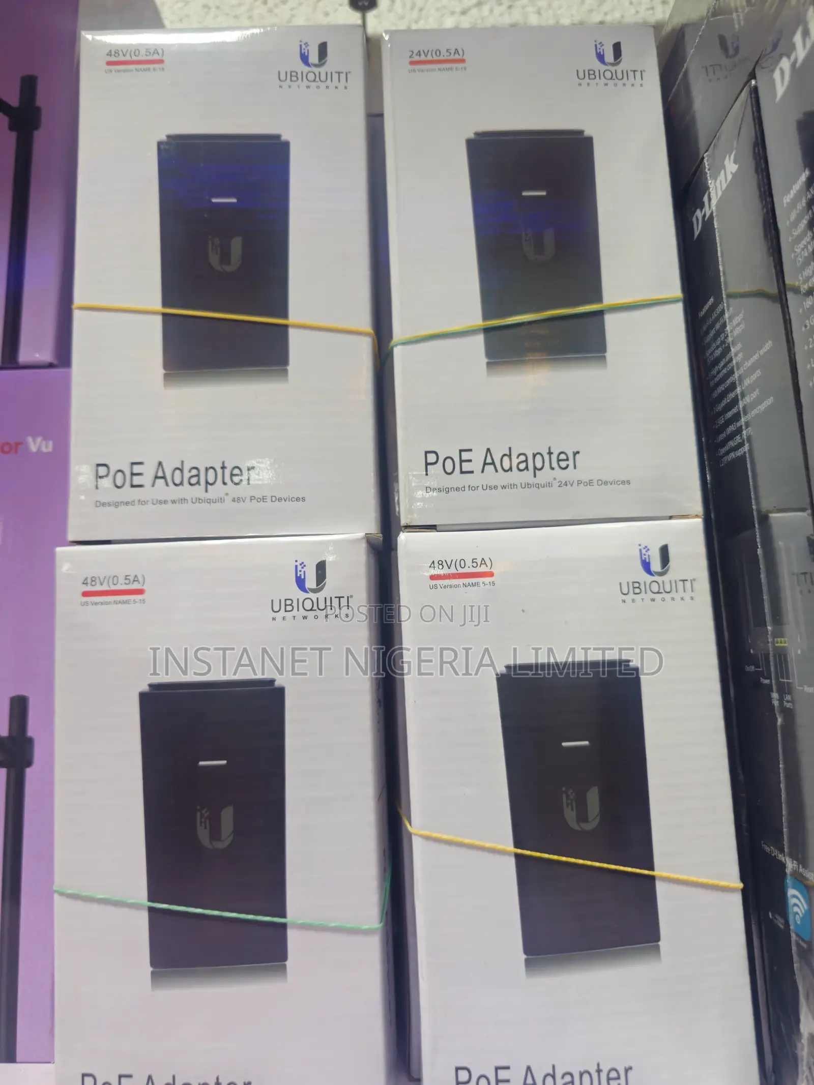 Ubiquiti Poe Ethernet Adapter 48v (0.5a)