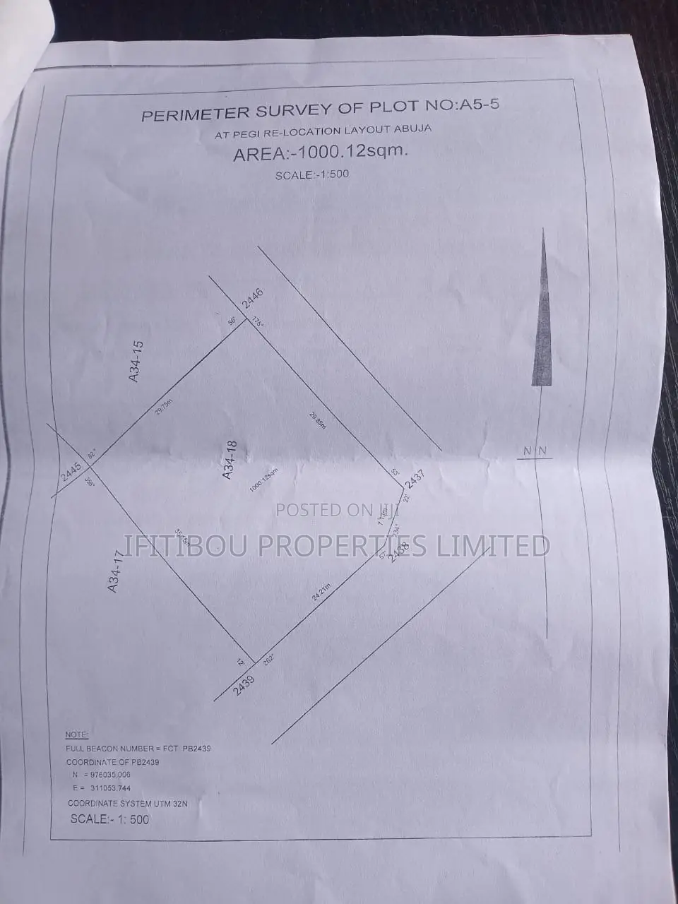 Kuje 1000sqm Plot for Sale