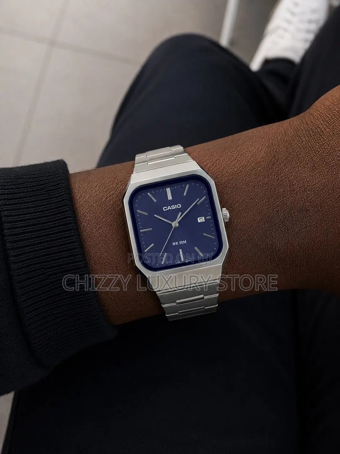 Authentic Casio Quality Luxury Men Wristwatch