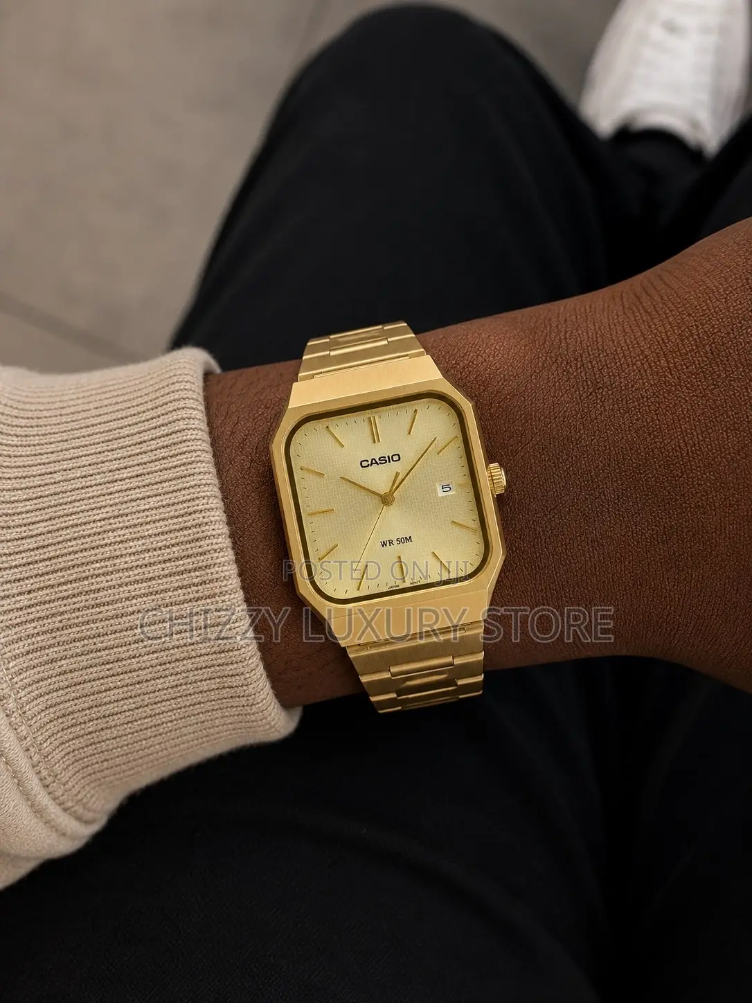 Authentic Casio Quality Luxury Men Wristwatch