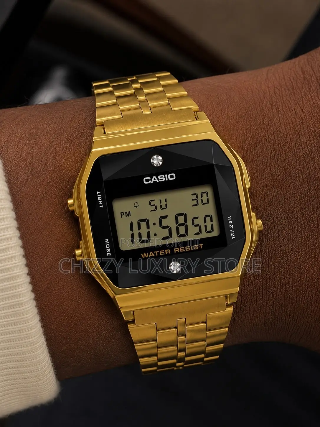 New Casio Quality Luxury Men Automatic Engine Wristwatch