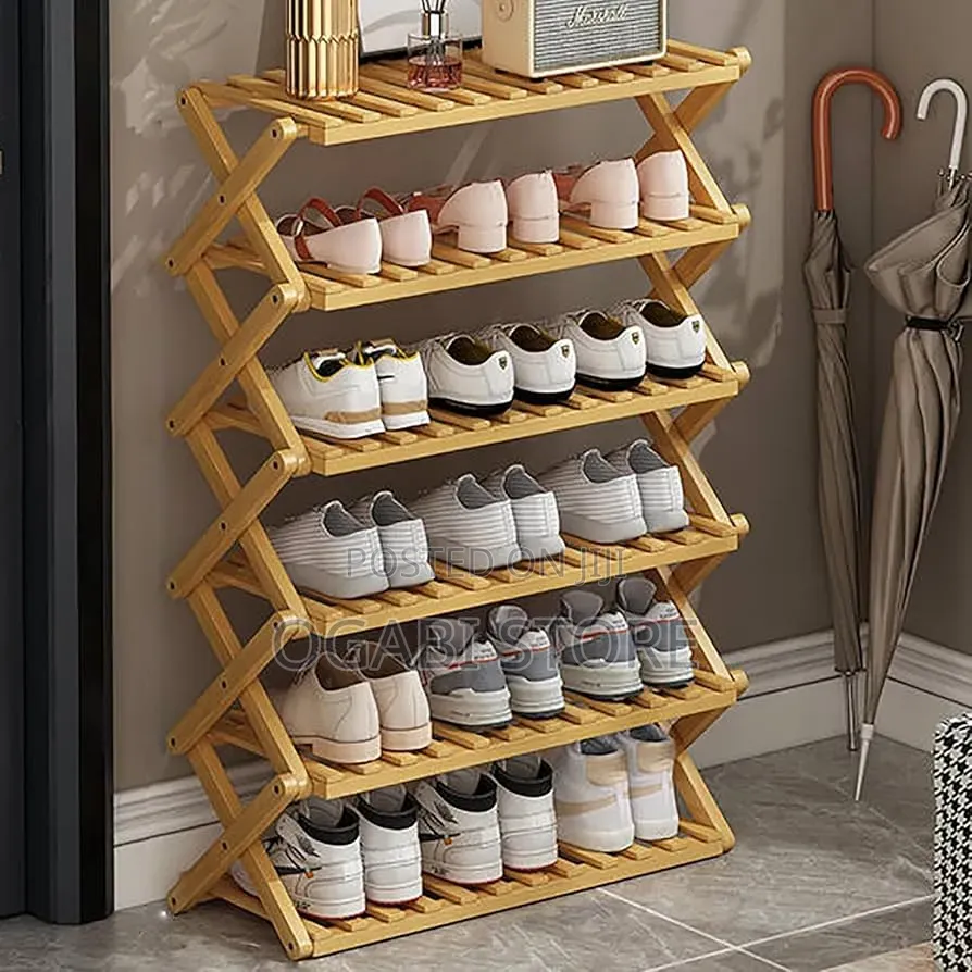 Wooden Shoe Rack