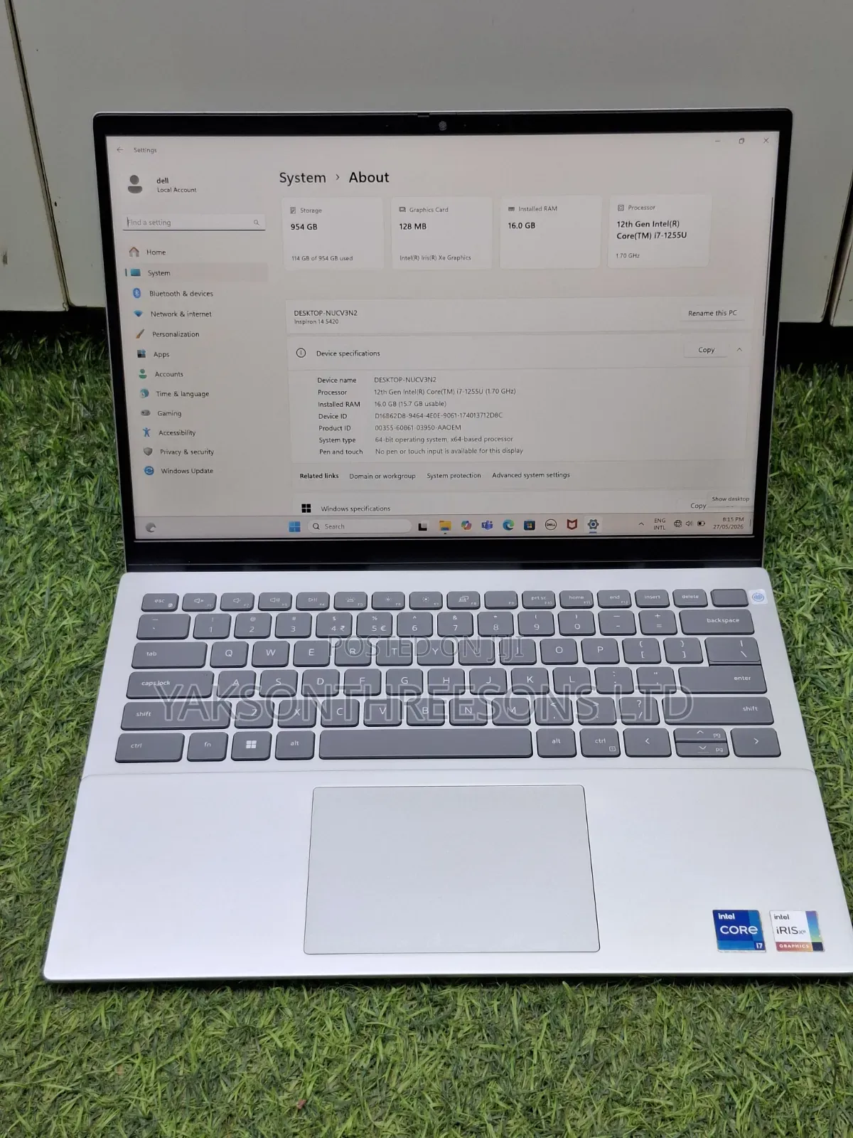 Laptop Dell Inspiron 14 5458 16GB Intel Core i7 SSD 1T