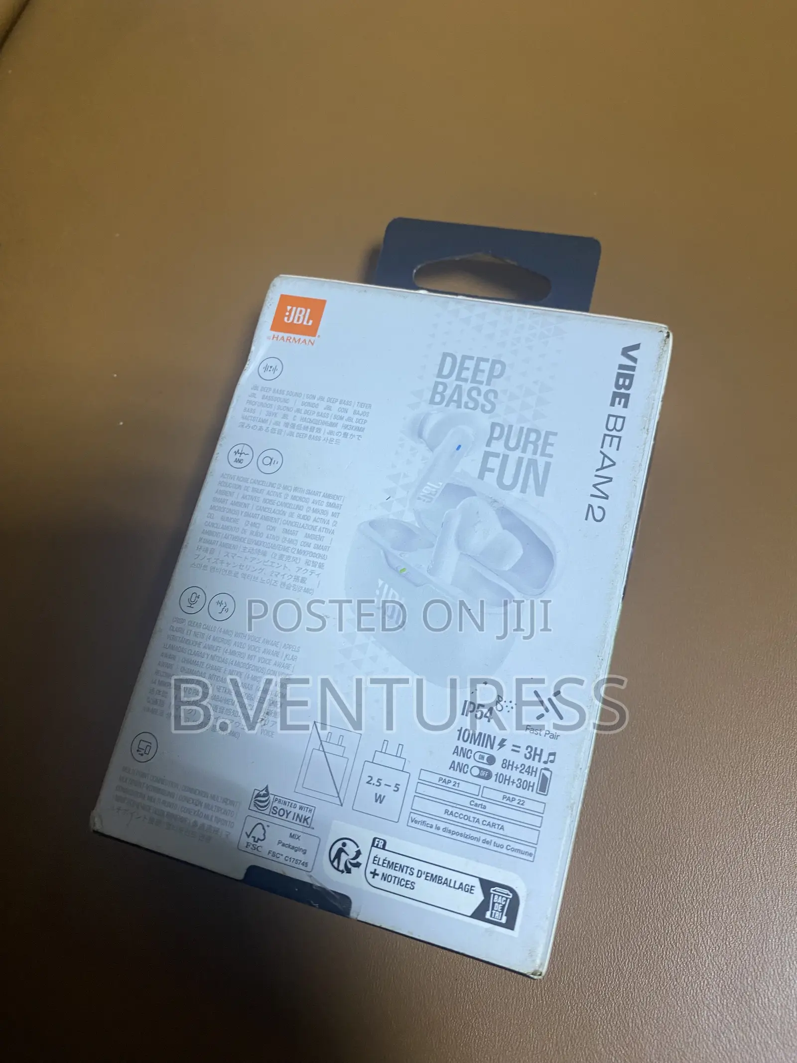 JBL Vibe Beam 2 True Wireless Noise-Cancelling Earbuds