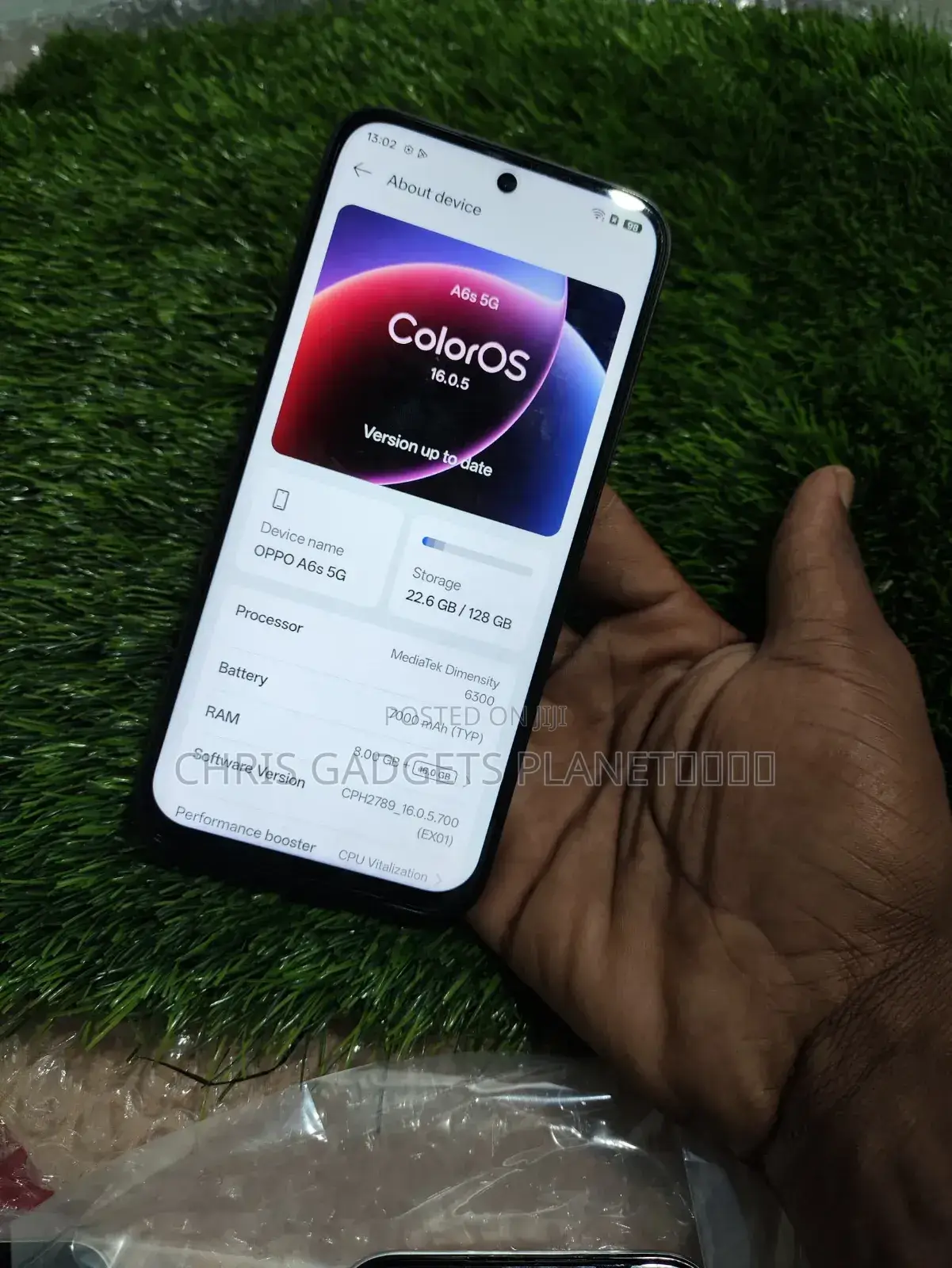 Oppo A6S 5G 128 GB Black