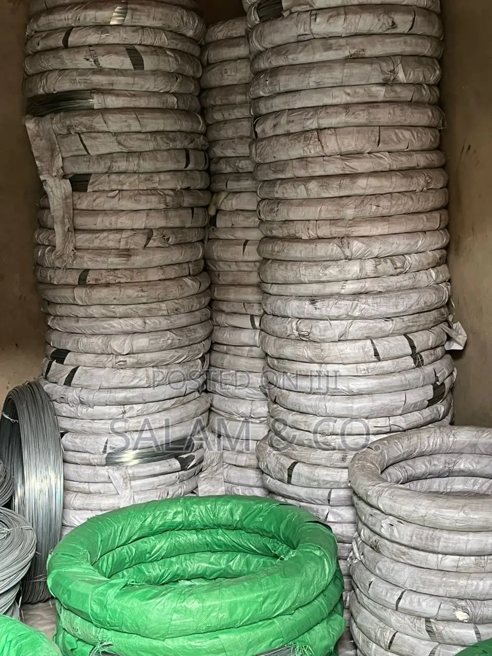 50kg Galvanized Straightening Wire Roll – High Strength Binding Wire