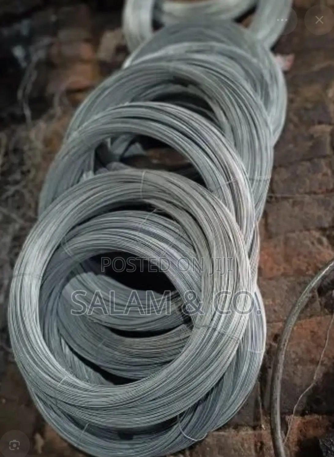 50kg Galvanized Straightening Wire Roll – High Strength Binding Wire