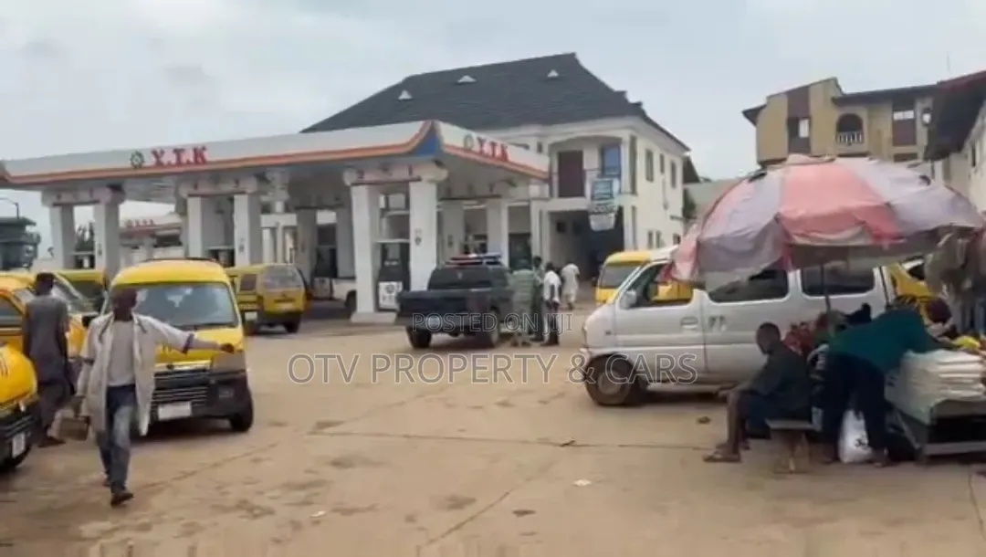 Mega Petrol Station at Lagos to Abeokuta Expressway :