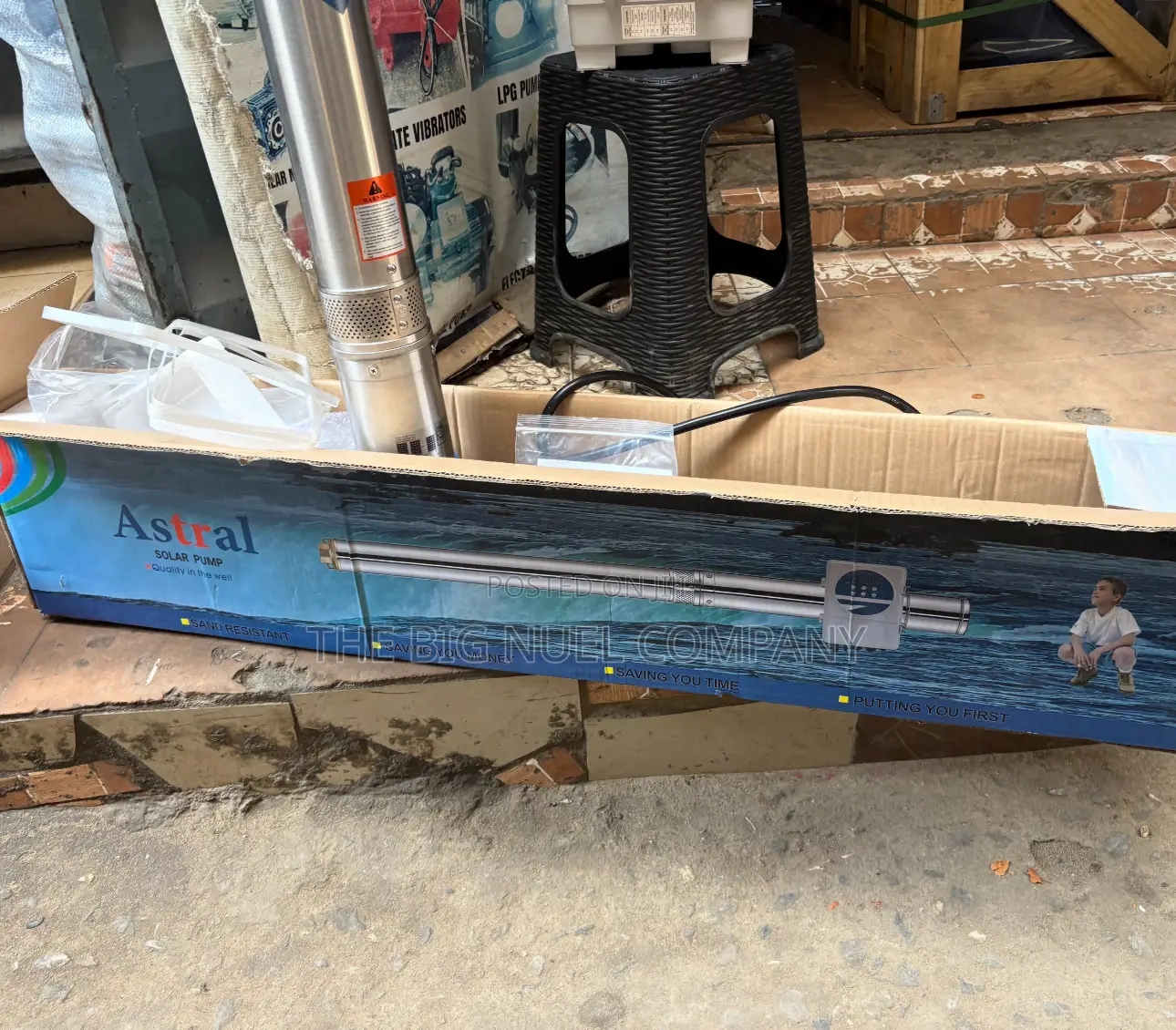 3hp Solar Water Pump Submersible Ac /Dc