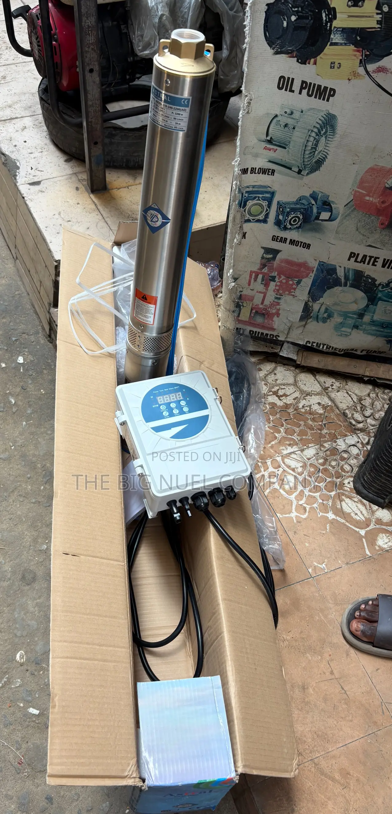 3hp Solar Water Pump Submersible Ac /Dc