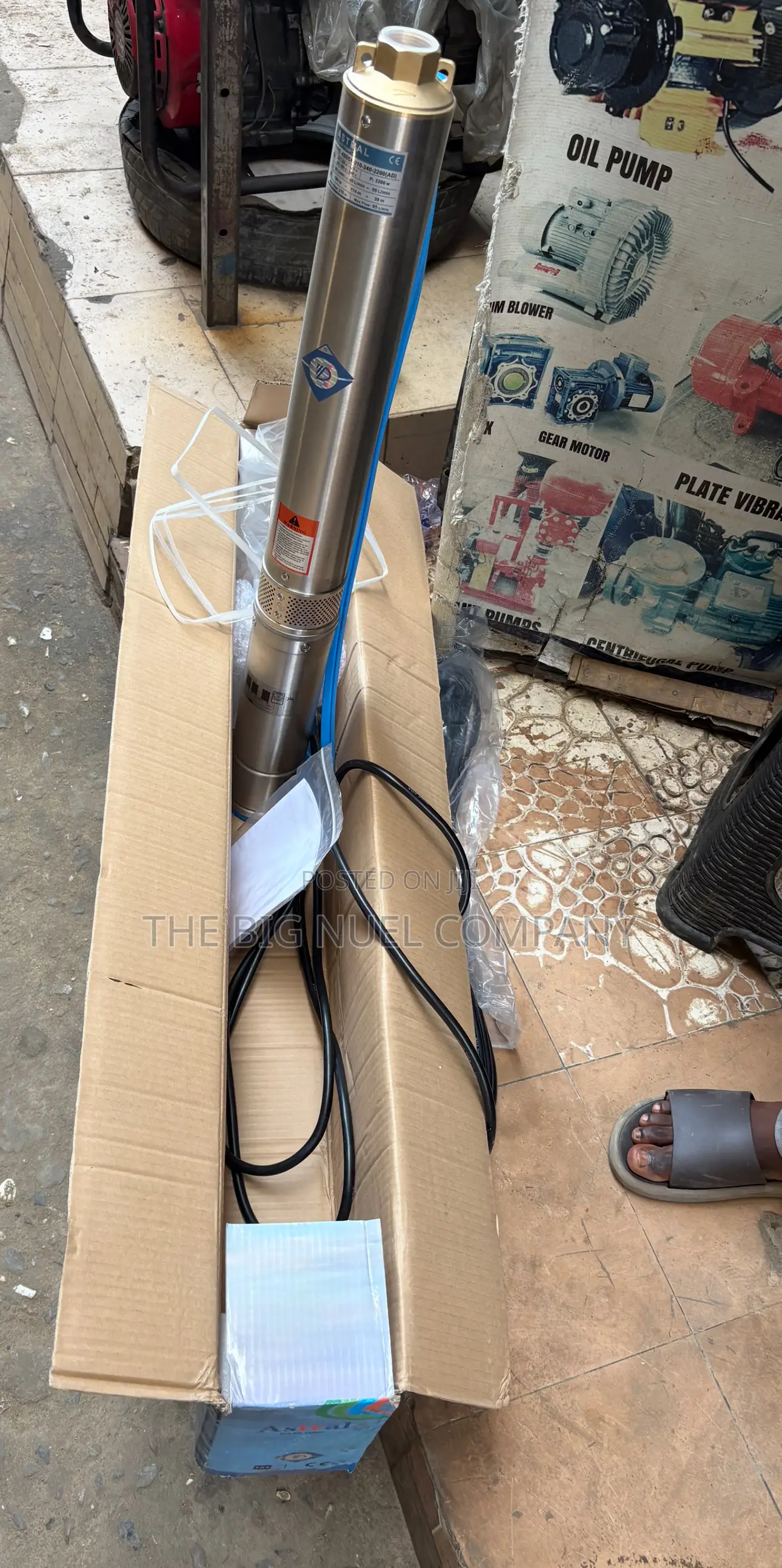 3hp Solar Water Pump Submersible Ac /Dc