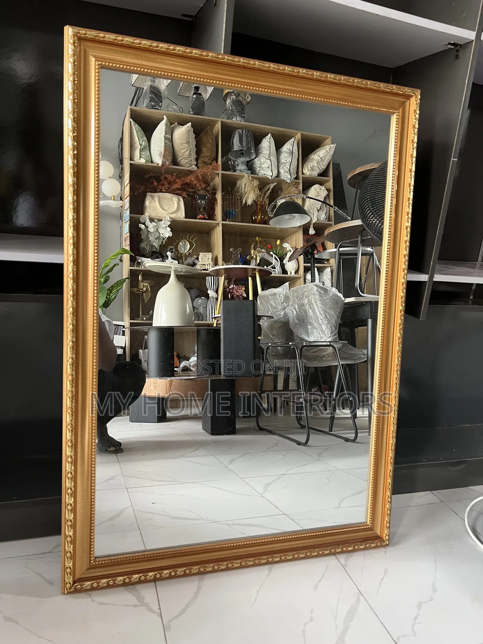 Gold Framed Mirror