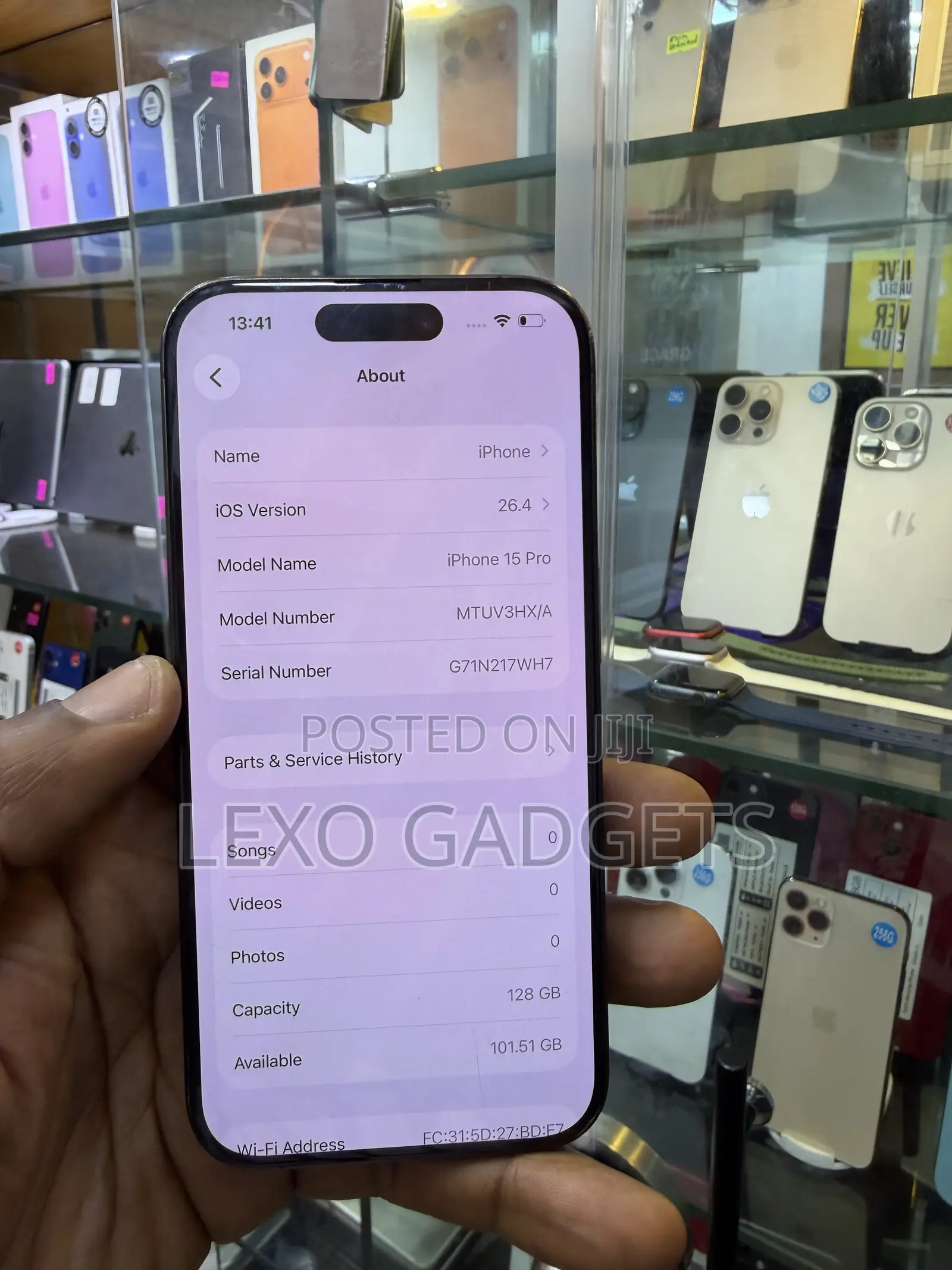 Apple iPhone 15 Pro 128 GB Black